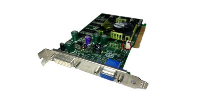Dell NVIDIA Quadro FX500 128MB DDR 128-Bit DVI/VGA AGP 8X Video Card U0842