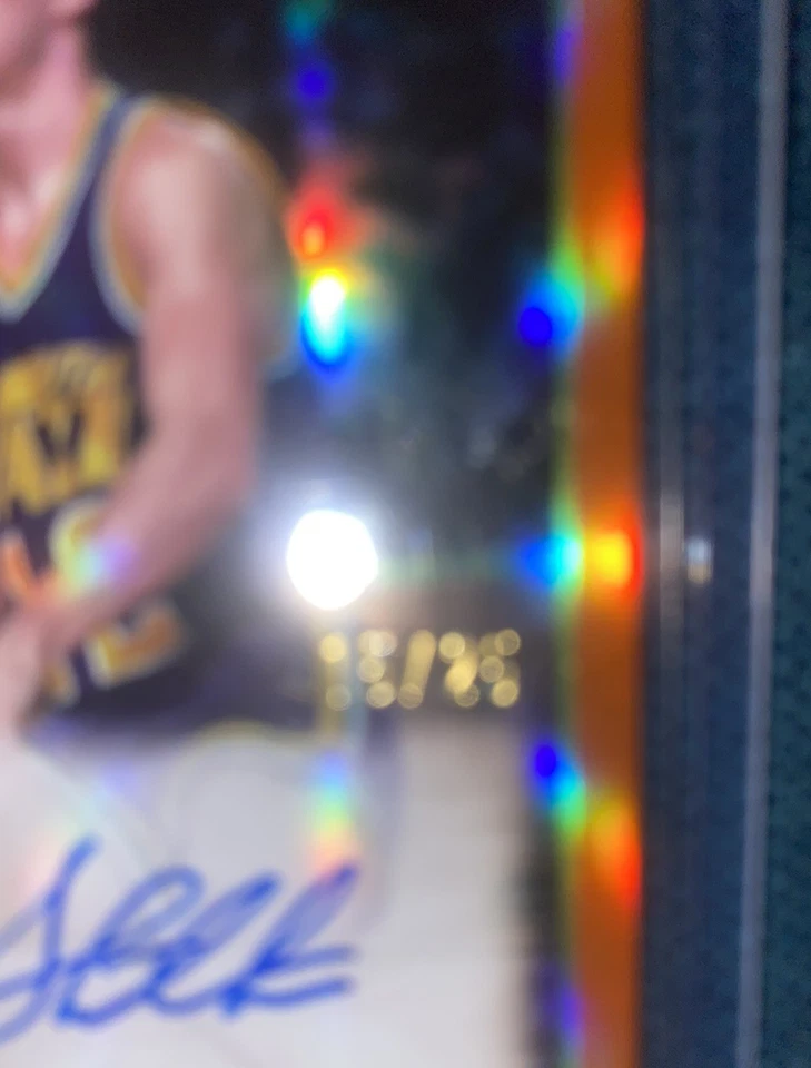 2025-26 Topps Gold John Stockton #15/25 Utah Jazz ¡PAQUETE NUEVO! Foto 2 de 3