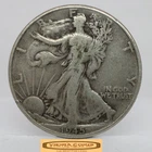 1945 Walking Liberty Half Dollar, 90% Silver - #C59954NQ