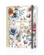 Monthly Planner 2026 - Monthly Calendar from January 2026 to December 2026, 2...