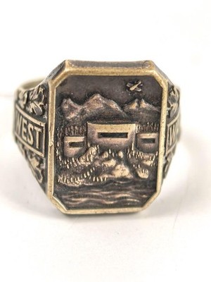 ''Westwall'' Fingerring in gutem Zustand, Höhe  19mm