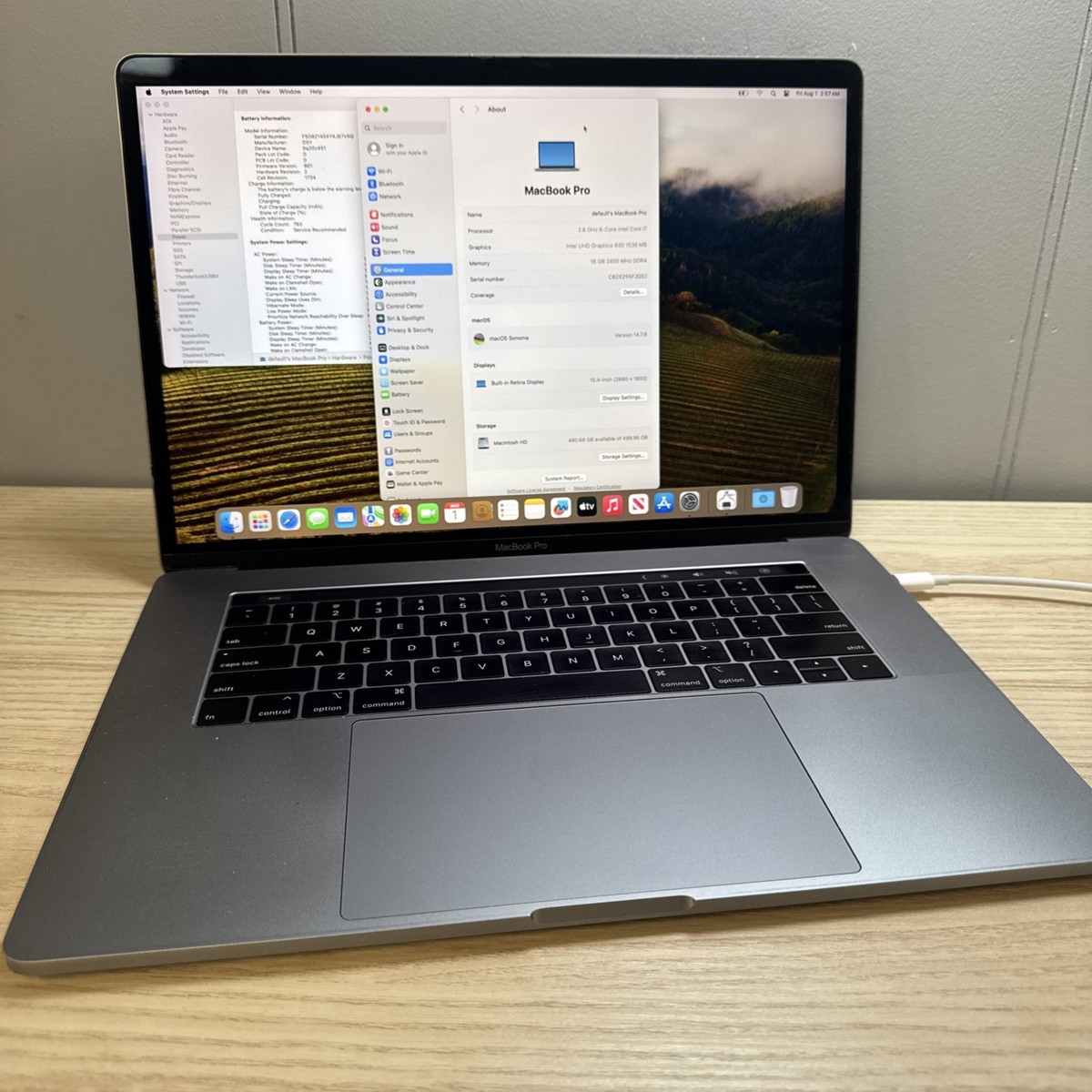 Mac (Apple) - macbook pro 2018　15インチ 　i7/16gb/512gb Amazon.com: Apple 2018 MacBook Pro with 2.6 Intel Core i7