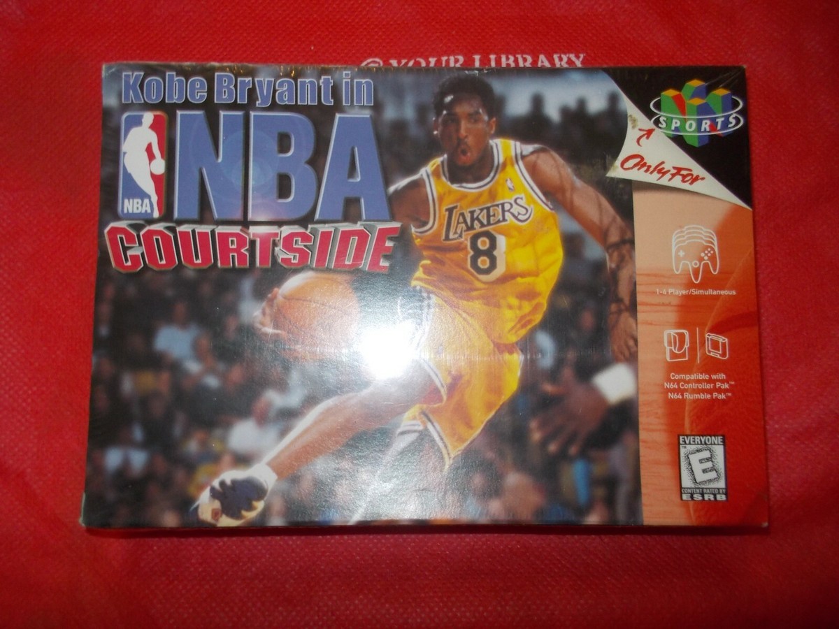 KOBE BRYANT NBA COURTSIDE NINTENDO-64 (FACTORY SEALED) | eBay KOBE BRYANT NBA COURTSIDE NINTENDO-64 (FACTORY SEALED) | eBay
