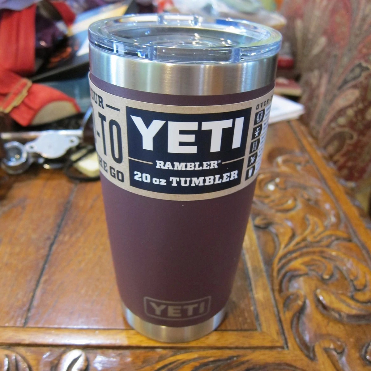 YETI Rambler 20oz Tumbler-Nordic Purple