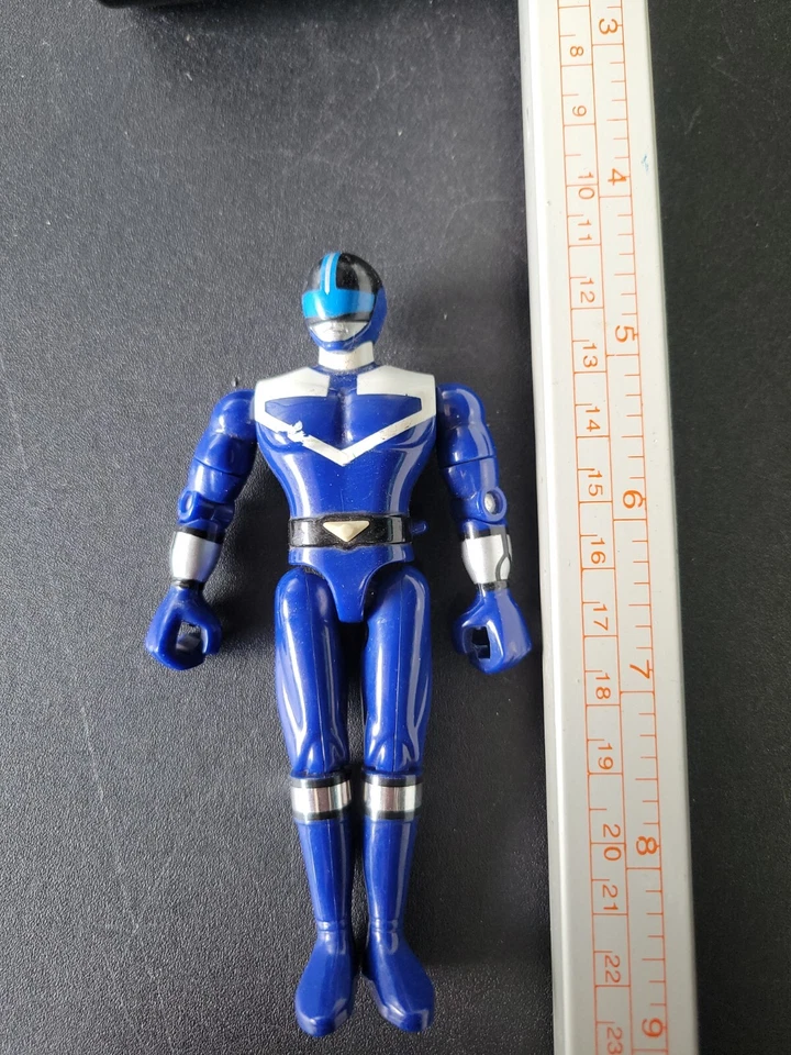 Super Sentai Temporizador Héroe Brillante 2 Tiempo Azul Suelto Power Rangers Time Force Foto 4 de 4