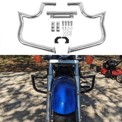 1.5'' Highway Engine Guard Crash Bars Protector For Honda Fury VT1300CX 2010-2023