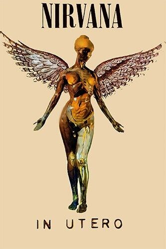 信頼も高い NIRVANA In eBay | print poster promo US Utero ミュージシャン