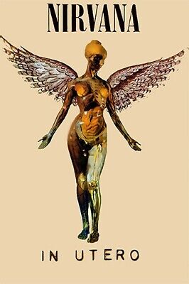 【セール】福袋のファッション通販 NIRVANA In Utero US promo poster print | eBay ミュージシャン