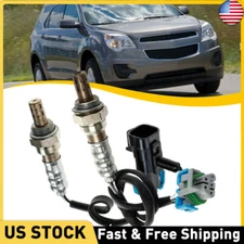 2PCS Up+Downstream Oxygen O2 Sensor for Chevrolet Malibu Equinox Saturn Vue 2.4L