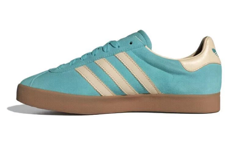 adidas gazelle silver green womens Adidas Gazelle 85 Crystal Sand Easy Mint Gum IE3434  BM STORE ORIGINAL  FOOTWEAR