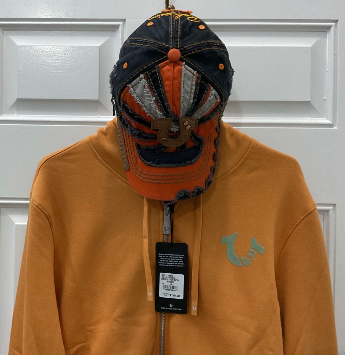 【TRUE RELIGION】★パーカー★ LLIC WORLD TOUR ZIP HOODIE BIG T METALLIC WORLD TOUR ZIP HOODIE | True Religion