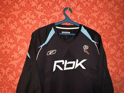 その他 Bolton Wanderes Reebok LS 2008/09 Cahill Bolton Wanderers 2008-09 GK 1 Kit
