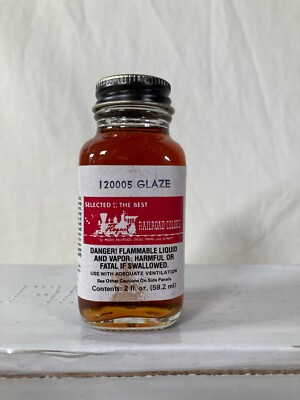 FLOQUIL RAILROAD COLORS MODEL PAINT by TESTORS - 2 OUNCE BOTTLE- GLAZE
