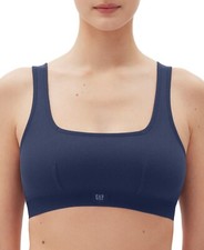 GAP Body Womens Comfort Logo Bralette - Elysian Blue - SZ XS