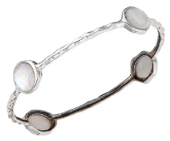 Brazalete Brazalete Madreperla SILPADA B2383 CUATRO LUNAS $159 Como Nuevo Foto 2 de 4