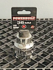 Powerbuilt 643237 3/4-Inch Drive 36mm 12 Point Socket