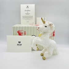 Steiff Teddies for tomorrow Soya Einhorn 007316, 30 cm limitiert 2020 Mohair