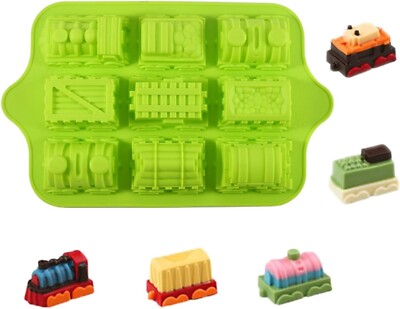 Silikon-Kuchenform Rechteckig 25,4 Cm In Grün - Perfekt Für Backen, Desserts & Kreative Köstlichkeiten