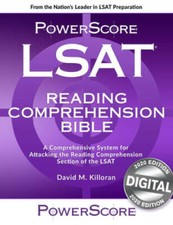 The PowerScore LSAT Reading Comprehension Bible PowerScore LSAT Bible  - GOOD