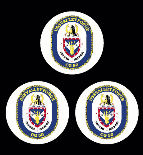 USS VALLEY FORGE CG 50 Untersetzer Military USN U S Navy - Bild 4 von 7