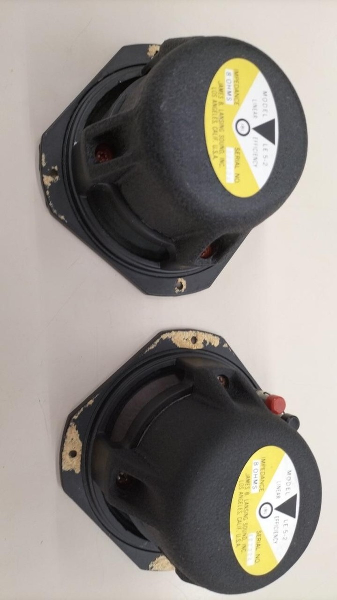 JBL LE5-2 Midrange Speaker Unit 8 ohm pair USED JP | eBay JBL LE5-2 Midrange Speaker Unit 8 ohm pair USED JP | eBay