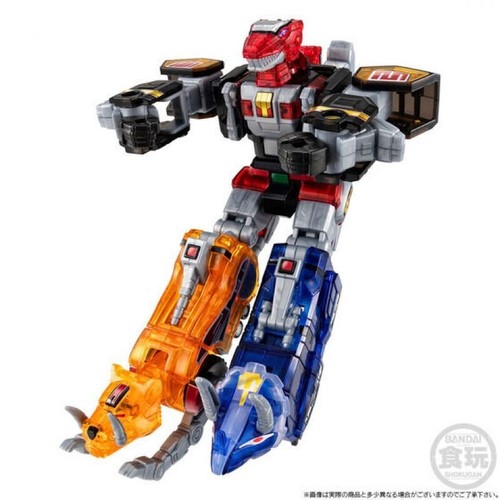 BANDAI SMP SHOKUGAN MODELING PROJECT Megazord Daijuujin Clear Color Ver. - Foto 3 di 9