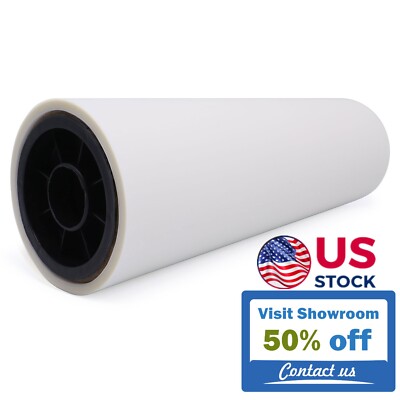 Local Pick-up 17'' x 328' PET DTF Transfer Film Premium Roll for Cotton Fabric