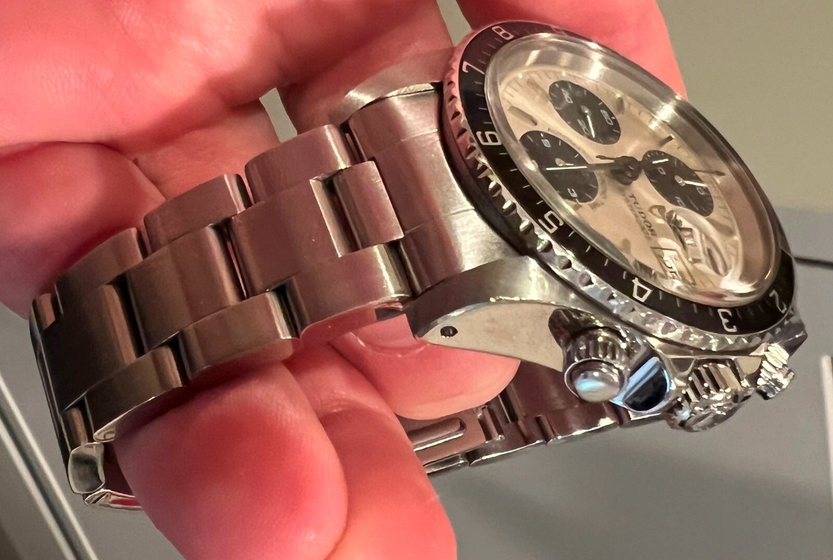 TUDOR 79170 Stainless Steel Chronograph Pre Owned 40MM Big Block