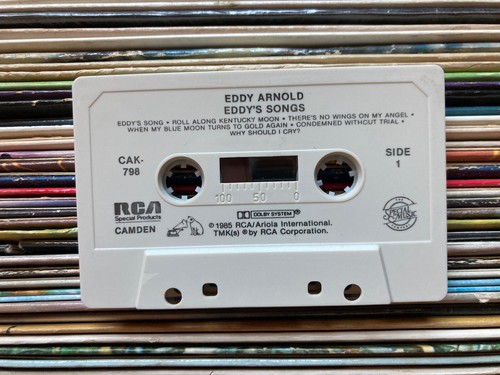 Eddy Arnold – Eddy's Songs - RCA Camden – CAK-798 - 1985 - Cassette Album - Picture 3 of 4