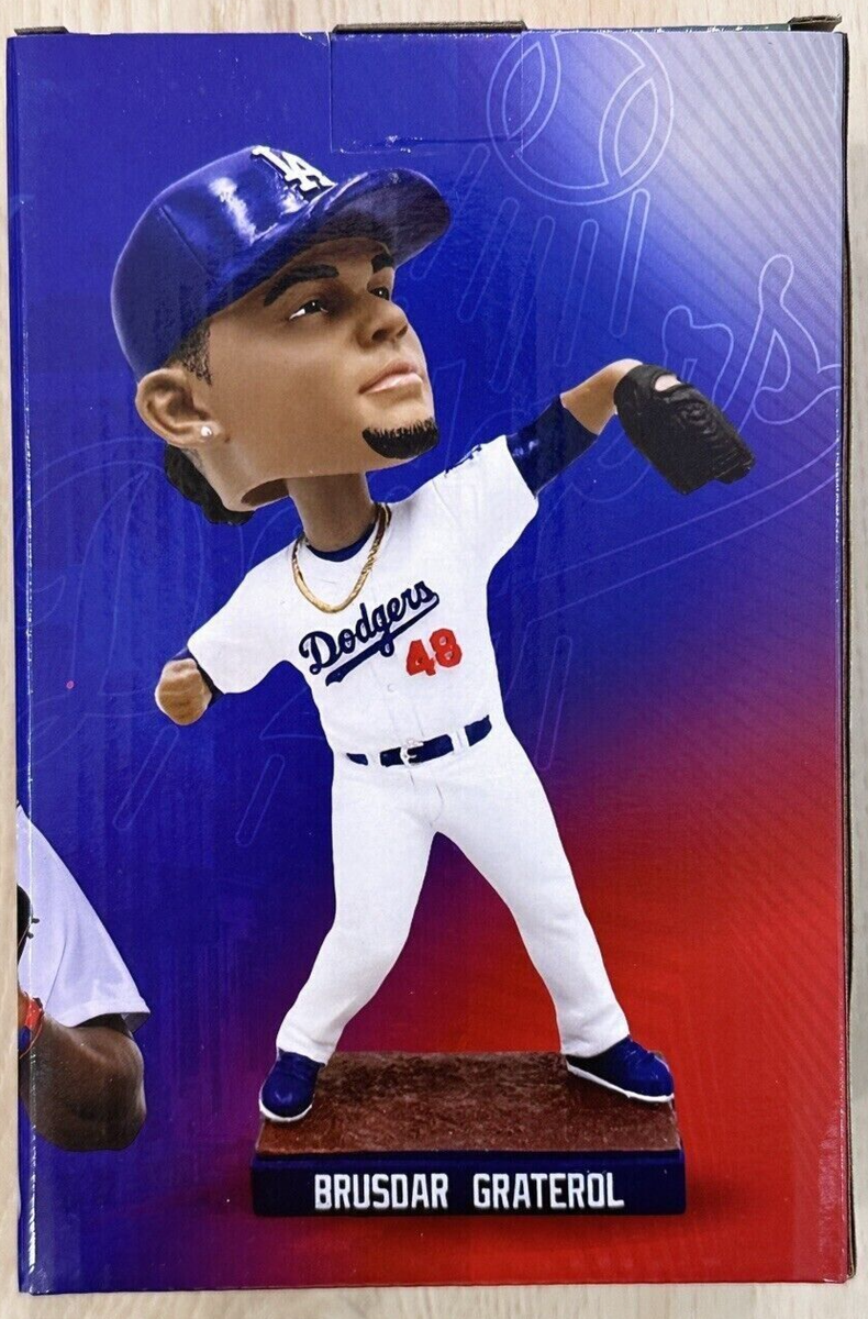 BRUSDAR GRATEROL BOBBLEHEAD LOS ANGELES DODGERS SGA 4/13/24 NEW