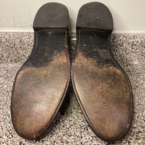 Alden x Brooks Brothers 1330 Black Shell Cordovan Half Strap Penny Loafers 10.5D - 第 13/24 張圖片