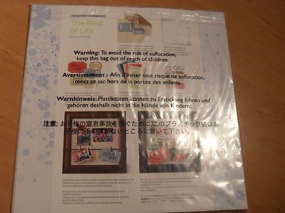 Creative Memories Display-Deko ''Das Beste im Leben'' OVP Neu & Rar toll