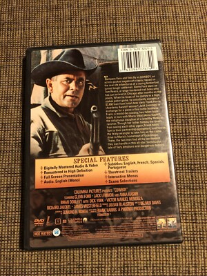 Cowboy (DVD, 1958) Glenn Ford Jack Lemmon Dick York Delmer Daves