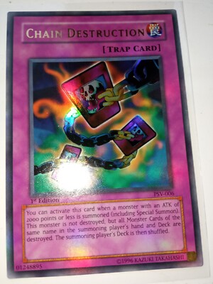 Yu-Gi-Oh! TCG Chain Destruction 1st Edition Ultra selten AE PSV 006