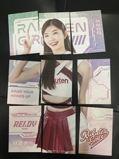 2023 RAKUTEN GIRLS MONKEYS Cheerleader 樂天女孩 林穎樂 Nina Base Complete 9 Card Taiwan