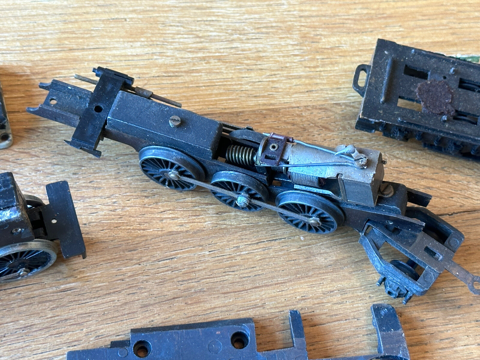 Vintage Mixed Job Lot Of Model Train Parts House and Garage Available