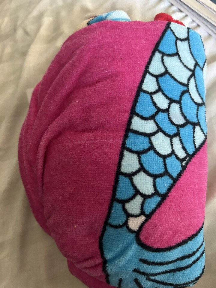 Kids Hooded Towel Bed Bath And Beyond Mermaid New Beach 100 Cotton 48