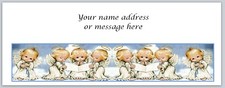 30 Personalized Address Labels Angels (BO 308)