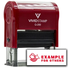 Vivid Stamp Example For Others Self-Inking Rubber Stamps