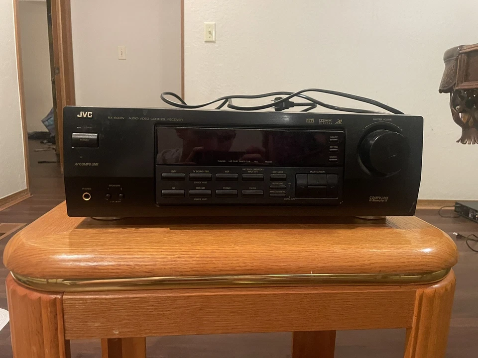 JVC RX-6008V AV Audio Video Control Receiver Surround Sound - TESTED - No Remote - Image 2 of 4