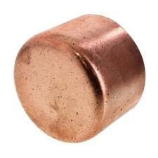 3" Copper Cap Sweat End - COPPER PIPE FITTING