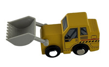 B. Wood Wheels Wooden Vehicles - Wood EXCAVATOR - by B. Toys