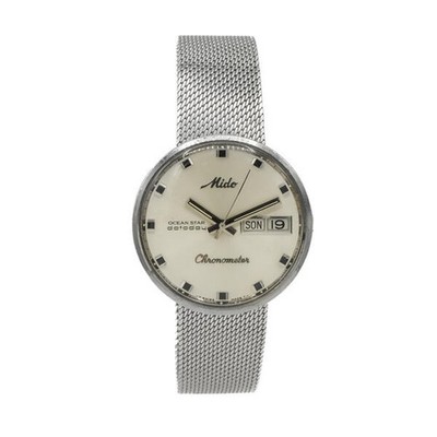 HAU MIDO Ocean Star Datoday Chronometer 5069 Automatic Box Papiere um 1966