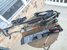 BARNETT Hyper Whitetail 410 Crossbow & Scope, 5-pk Hyperflite Bolts, CCD upgrade