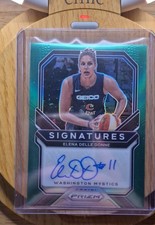 2021 Panini Prizm WNBA - Signatures Elena Delle Donne #SG-EDD Green Prizm (AU)