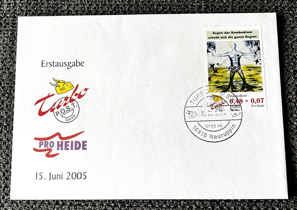 Privatpost Brief - TurboPost / Pro Heide 2005 !!!   - Bild 1 von 1
