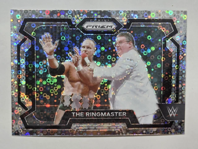 2024 WWE Panini Prizm #14 THE RINGMASTER Under Card Variation Disco STEVE AUSTIN