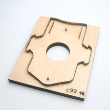 Leathercraft DIY Leather Die Set No Sew Snap Card Holder Wallet Cutting Mold