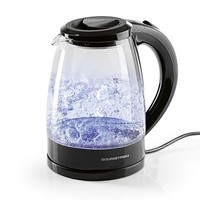 Gourmetmaxx Glas Wasserkocher 1,8L Teekocher Led Wasserkessel 1800W