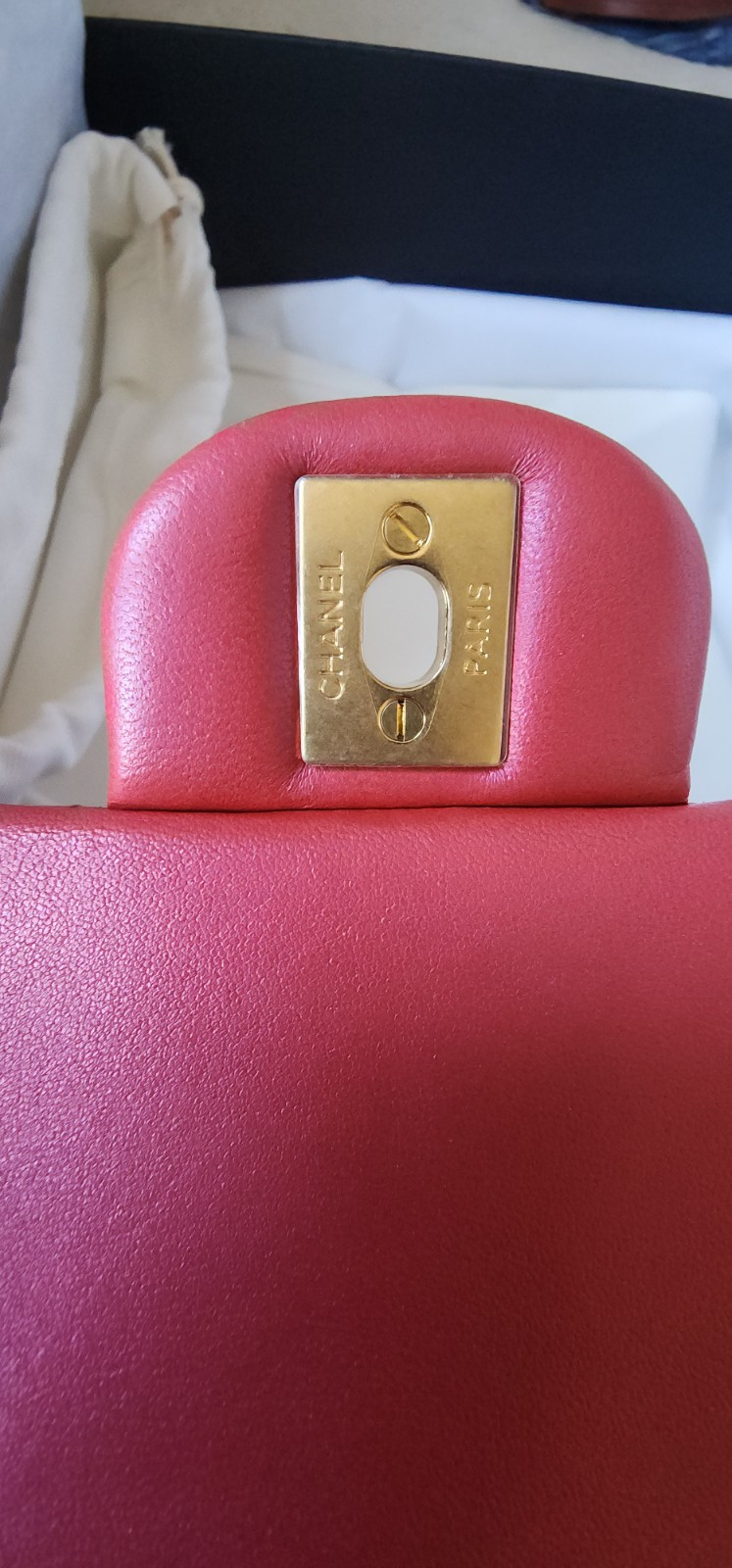 Authentic Chanel Mini Rectangular Top Handle Flap… - image 14